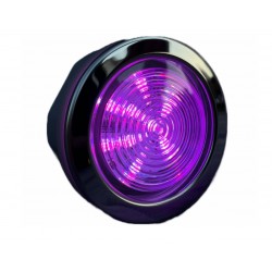 Vandtæt LED-lampe Ø50 mm til belysning i vildmarksbad og spa