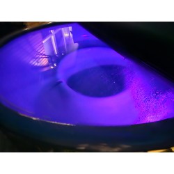 Vandtæt LED-lampe Ø50 mm til belysning i vildmarksbad og spa