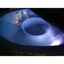 Vandtæt LED-lampe Ø50 mm til belysning i vildmarksbad og spa