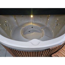 Vandtæt LED-lampe Ø50 mm til belysning i vildmarksbad og spa