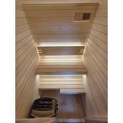 HYG-GE CUBE MINI isoleret udendørs sauna til 1-2 personer