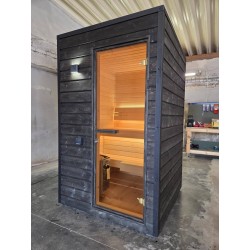 HYG-GE CUBE MINI isoleret udendørs sauna til 1-2 personer