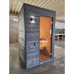 HYG-GE CUBE MINI isoleret udendørs sauna til 1-2 personer