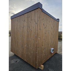 Udendørs sauna HYG-GE CUBE 245x245 cm ThermoWood med prisgaranti