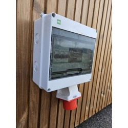Udendørs sauna HYG-GE CUBE 245x245 cm ThermoWood med prisgaranti