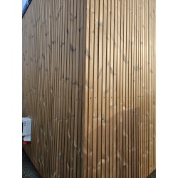 Udendørs sauna HYG-GE CUBE 245x245 cm ThermoWood med prisgaranti