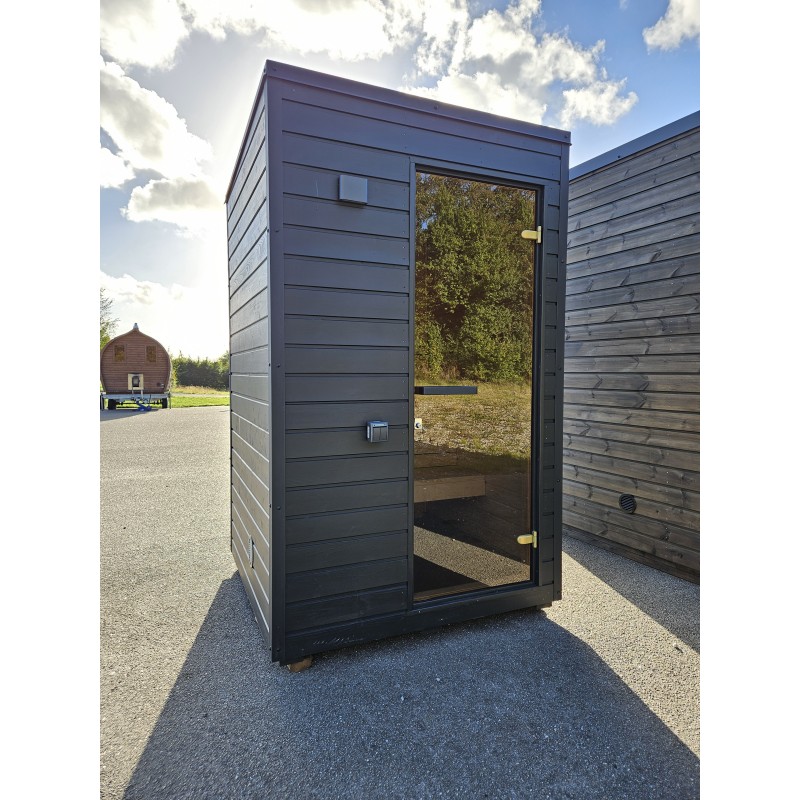 Udendørs sauna HYG-GE CUBE MINI til 2 personer