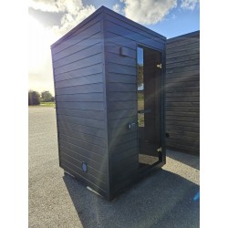 Udendørs sauna HYG-GE CUBE MINI til 2 personer