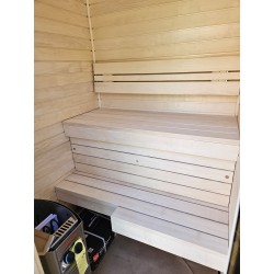 Udendørs sauna HYG-GE CUBE MINI til 2 personer