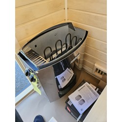 Udendørs sauna HYG-GE CUBE MINI til 2 personer