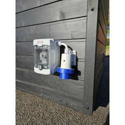 Udendørs sauna HYG-GE CUBE MINI til 2 personer